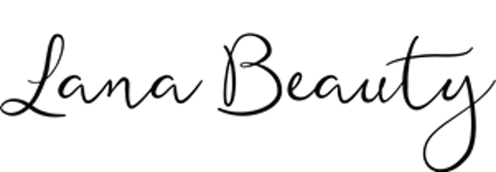 Lana Beauty Schriftzug in einer eleganten, geschwungenen Schreibschrift.