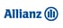 Allianz-Logo, blauer Schriftzug auf weißem Hintergrund.