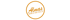 Orangefarbenes Logo mit dem Text "Almas Bowls and Rolls" in einem Kreis auf grünem Hintergrund.