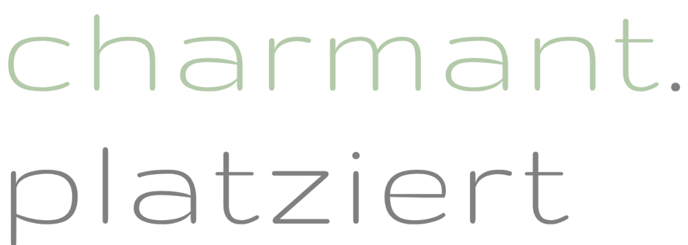 Logo charmant.platziert