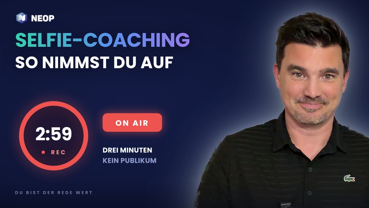Tim Christopher Gasse erklärt die Rahmenbedingungen des SELFIE-Coachings im Video