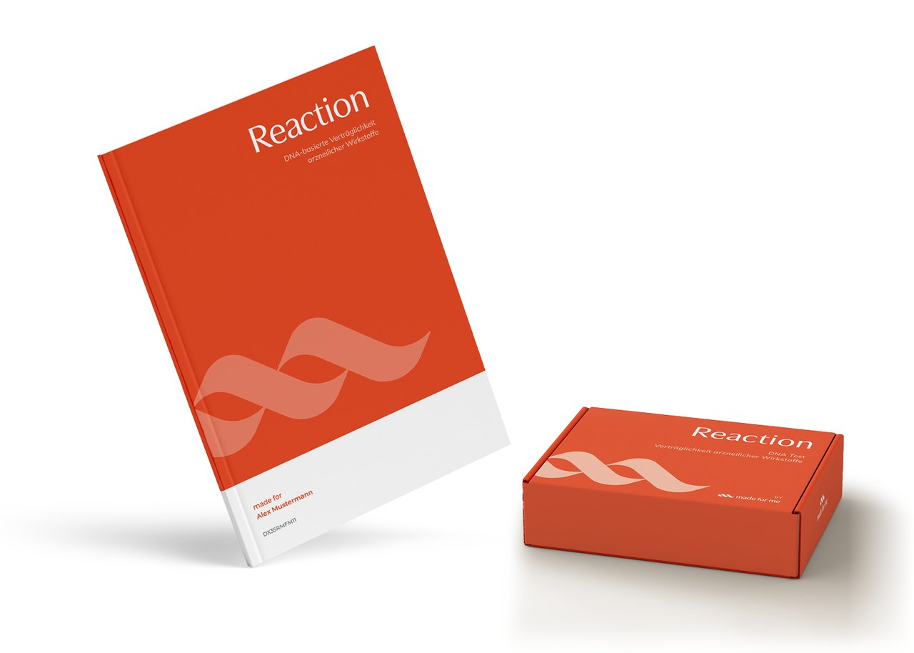 made for me Reaction DNA-Testkit und Analysebericht