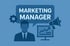 Digitale Illustration mit der Aufschrift „Marketing Manager“ – Symbolbild für das externe Marketing Manager Programm von Dennis Dahl, Marketing-Sparringspartner Rhein-Ruhr