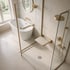 Bodengleiche Dusche mit Haltegriff