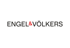 Schwarzer Text "ENGEL&VÖLKERS" mit rotem Und-Zeichen.