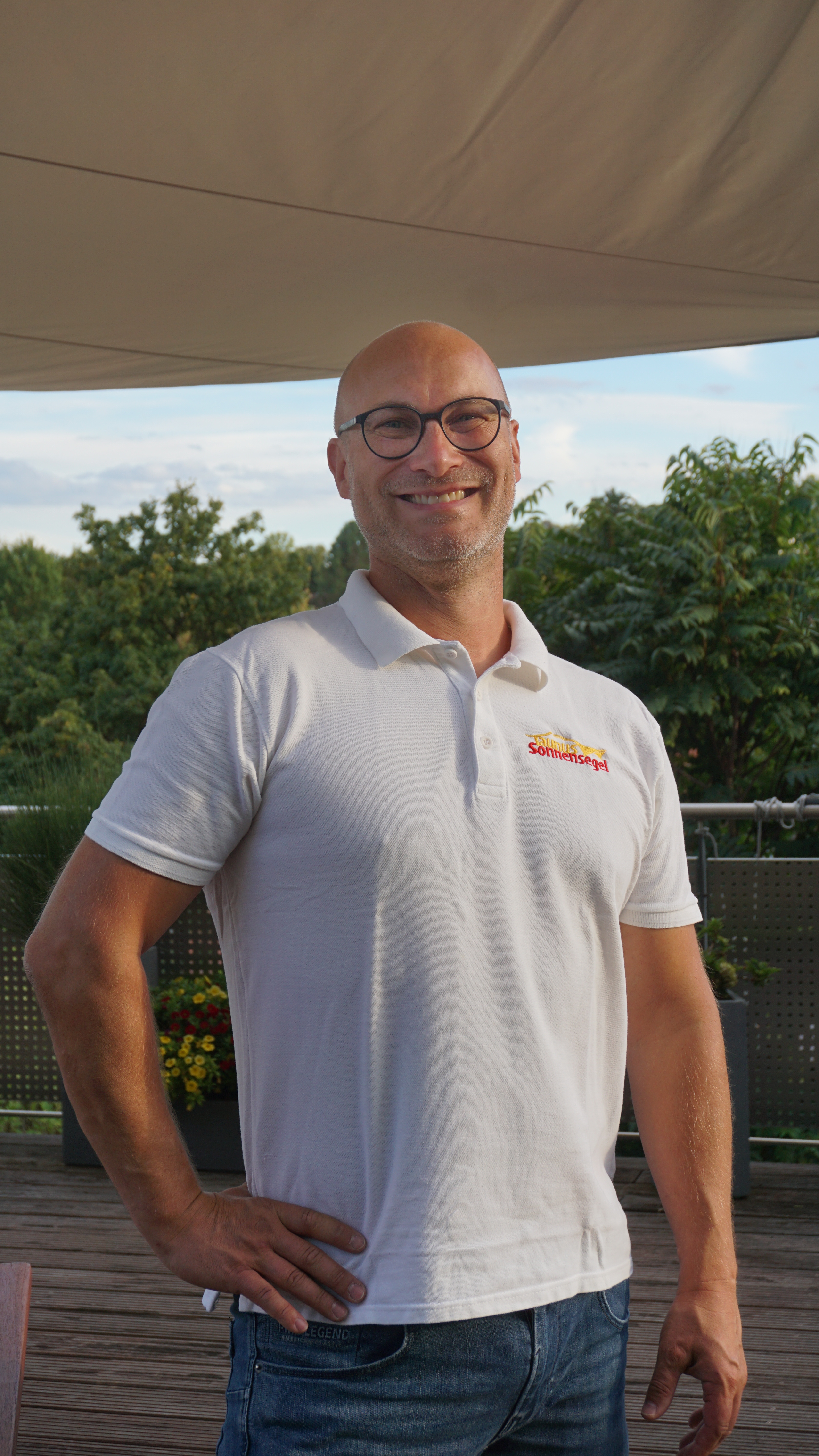 Torsten, Kundenberater und Geschäftsführer von Taunus Sonnensegel