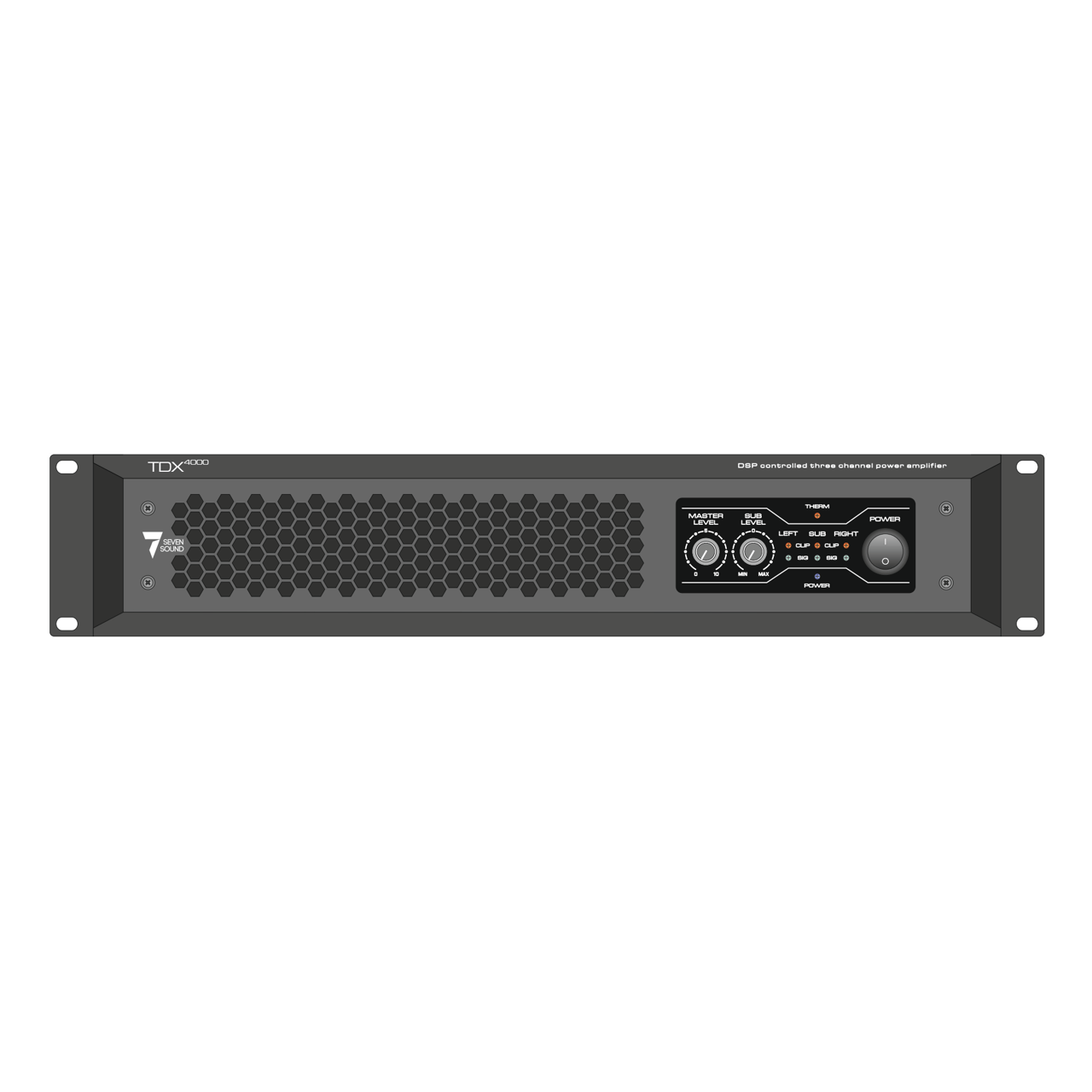 TDX-4000 voorpaneel