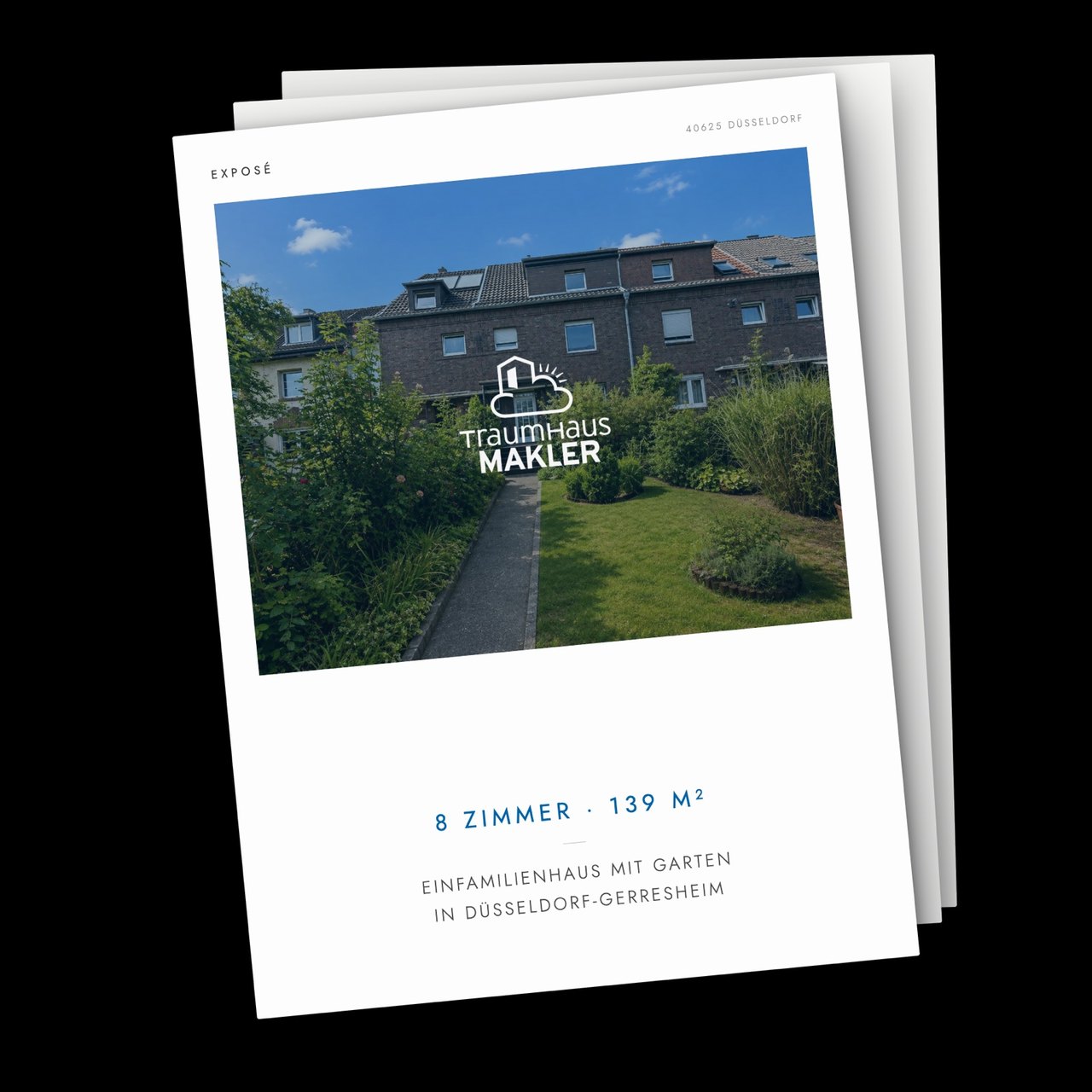 Exposé des Einfamilienhauses als PDF