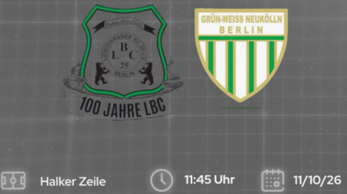 Next Match gegen GW Neukölln