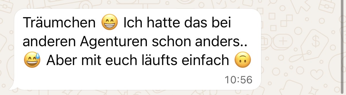 Erste Reaktion am Morgen