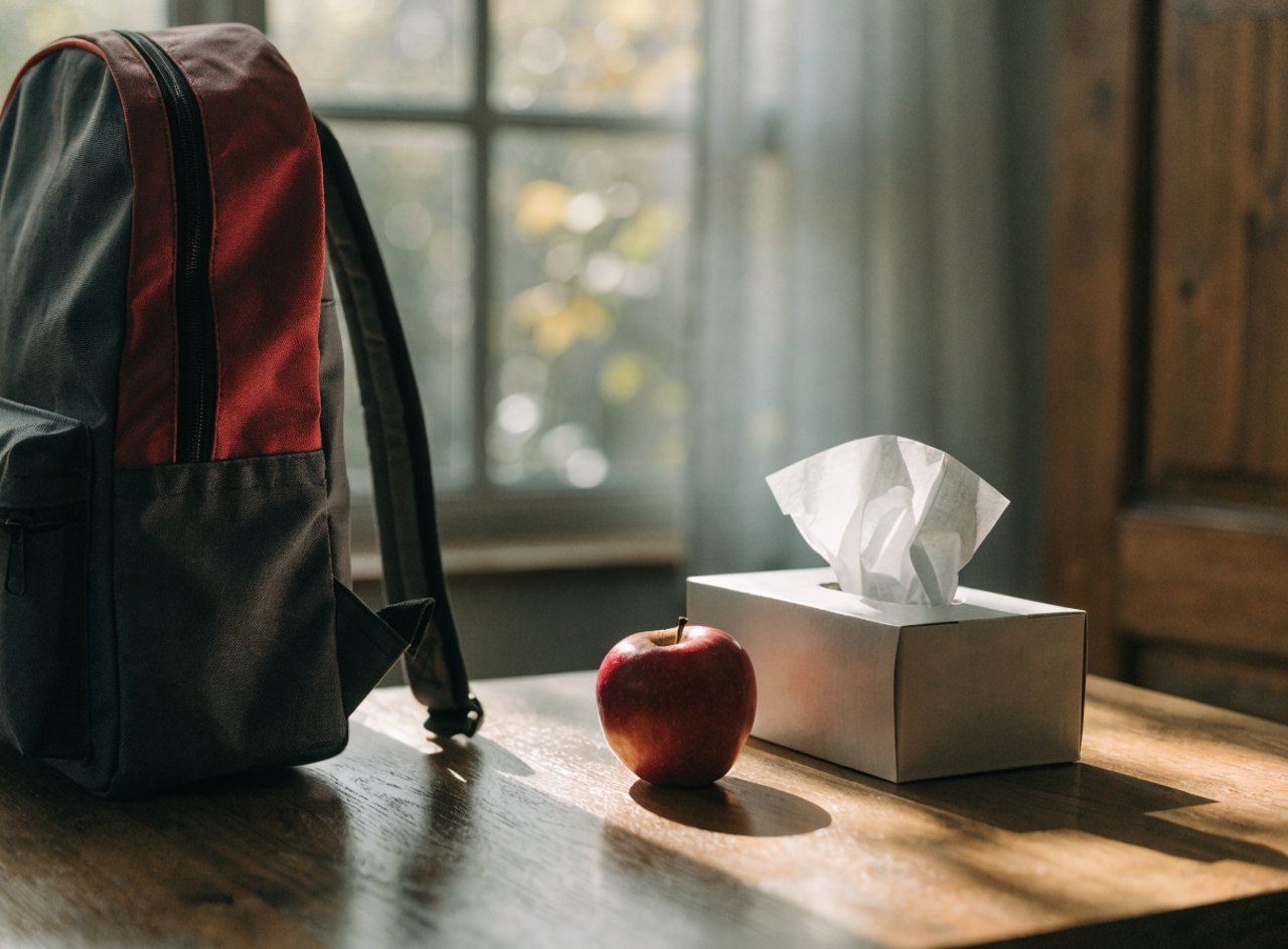 Erkältungszeit im Anmarsch: Wenn die Schule Viren mit nach Hause bringt