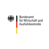 Logo Bundesamt für Wirtschaft und Ausfuhrkontrolle (BAFA) mit Bundesadler und deutschen Farben.