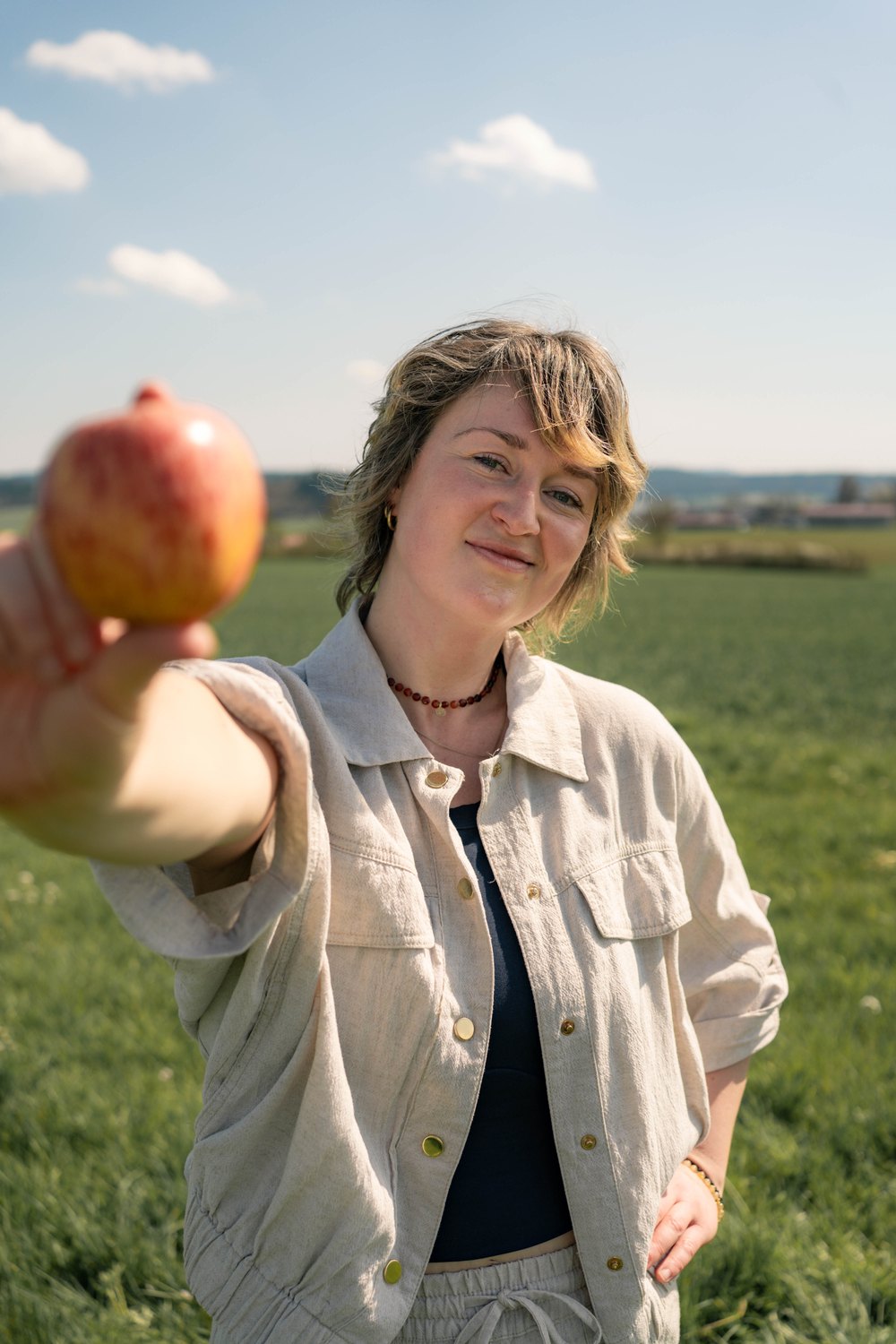 Felicitas Knapp, zertifizierte Ernährungsberaterin, Yoga-Lehrerin und Aromaberaterin