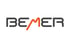 BEMER-Logo mit grauem Text und orangefarbenem, stilisiertem "M".