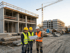 Hochbaustelle der Siegler-Bau GmbH mit Wohnanlage im Rohbau
