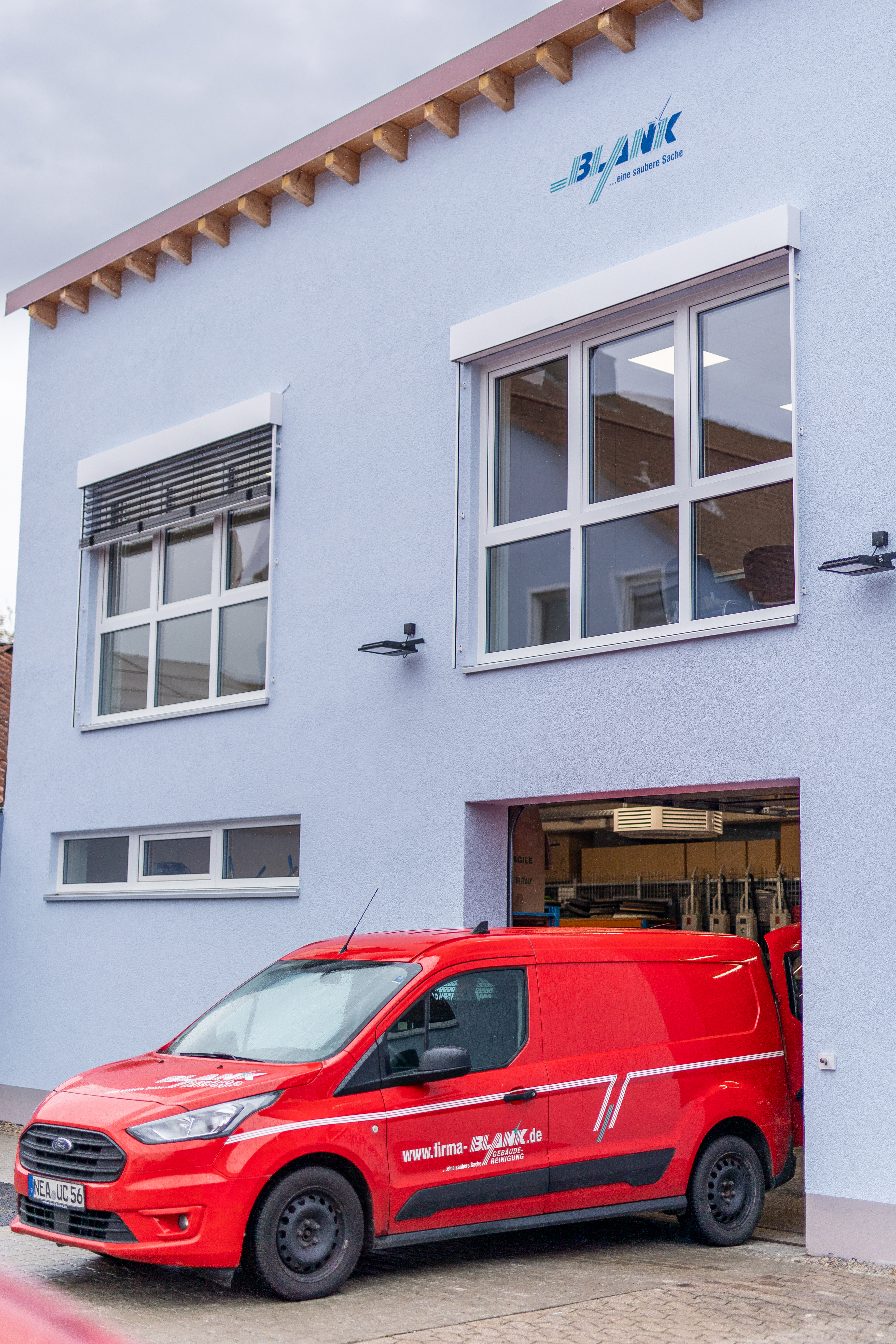 Büro und Verwaltung der Blank GmbH in Bad Windsheim