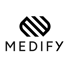 MEDIFY-Logo mit Schriftzug im Kopfbereich der Datenschutzseite auf hellem Hintergrund.