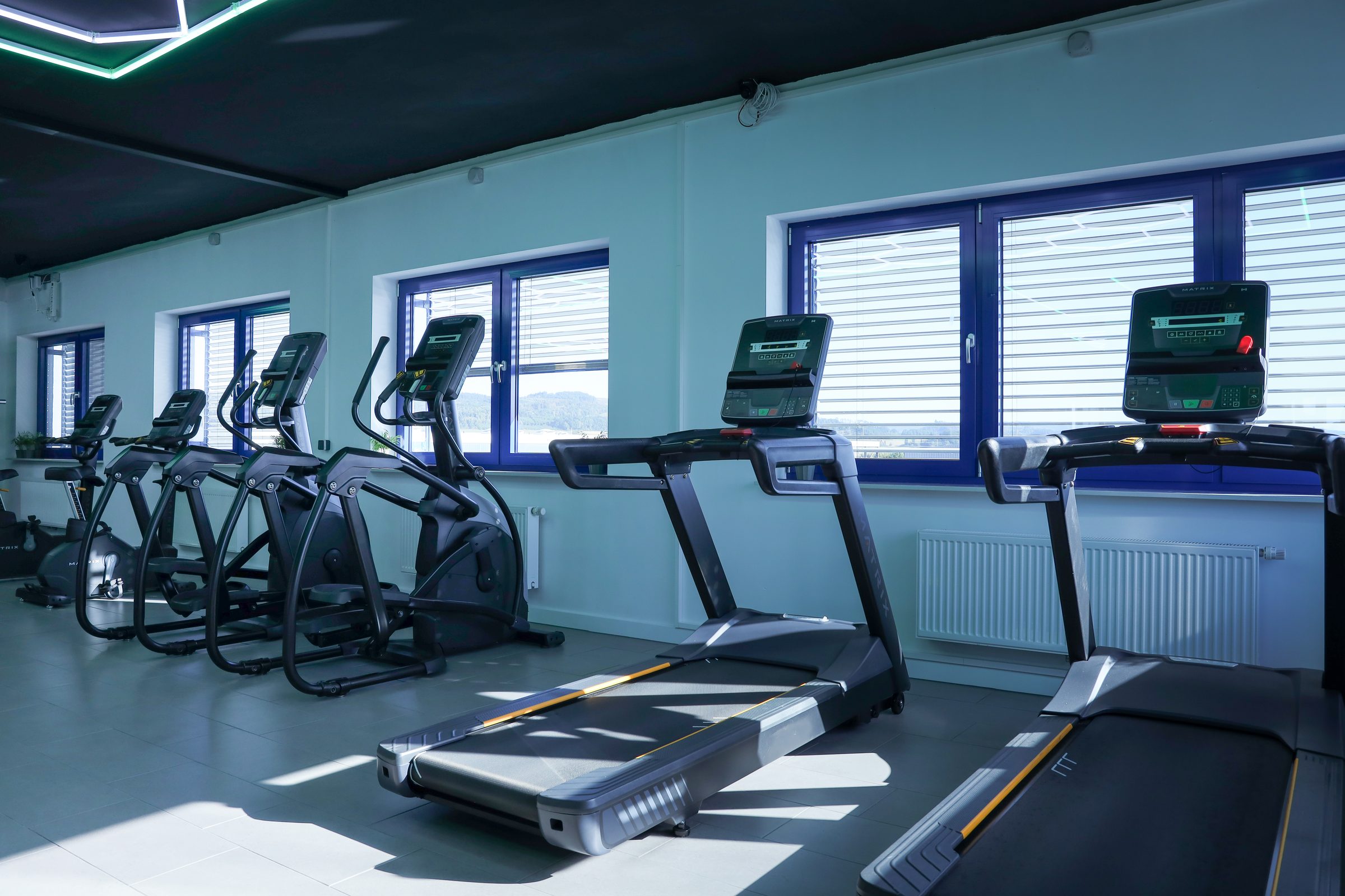 Kurzhantelbereich bei S&L Fitness
