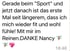 WhatsApp-Nachricht mit Text: "Gerade beim "Sport" und jetzt danach ist das erste Mal seit längerem, dass ich mich wieder fit und wohl fühle! Mit mir im Reinen.DANKE Nancy" mit Feen- und Herz-Emojis.