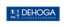Blaues Logo mit weißem Text "DEHOGA BUNDESVERBAND" und kleinen Symbolen links.