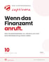 Titelbild: "Wenn das Finanzamt anruft. Was Handwerksbetriebe vor, während und nach einer Betriebsprüfung wissen sollten."