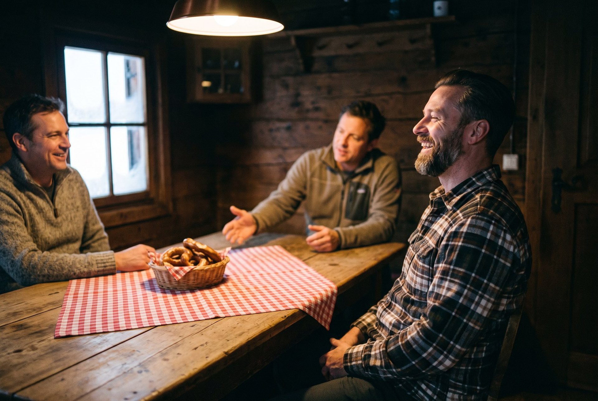 Männerfrühschoppen im Chalet