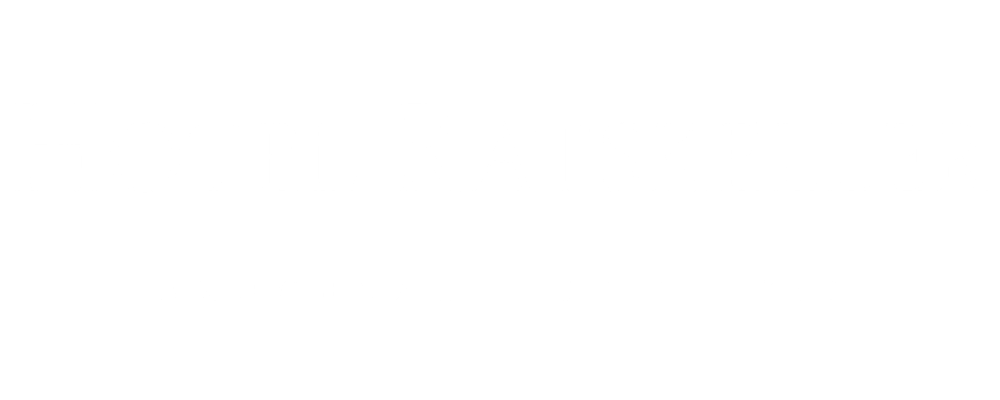 Logo des Hotel Ratskeller in Bruchsal, seit 1952, mit weißer Serifenschrift auf schwarzem Hintergrund.