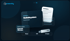 Preemity Logo über Notfallsystem, Notfallkarte, Notfallplan, USB-Stick und Vorlagen auf dunklem Hintergrund Visualisierung.