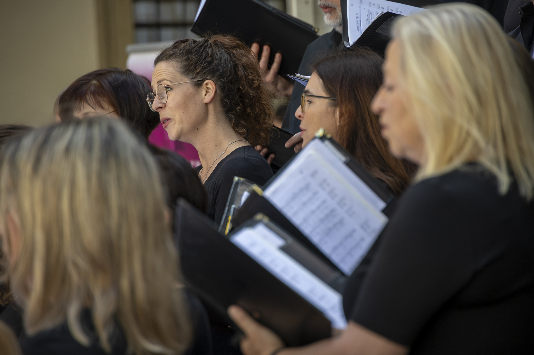 Vocalensemble Landsberg at the Großes Singen in the Landhaushof, Voices of Spirit 2024, Graz