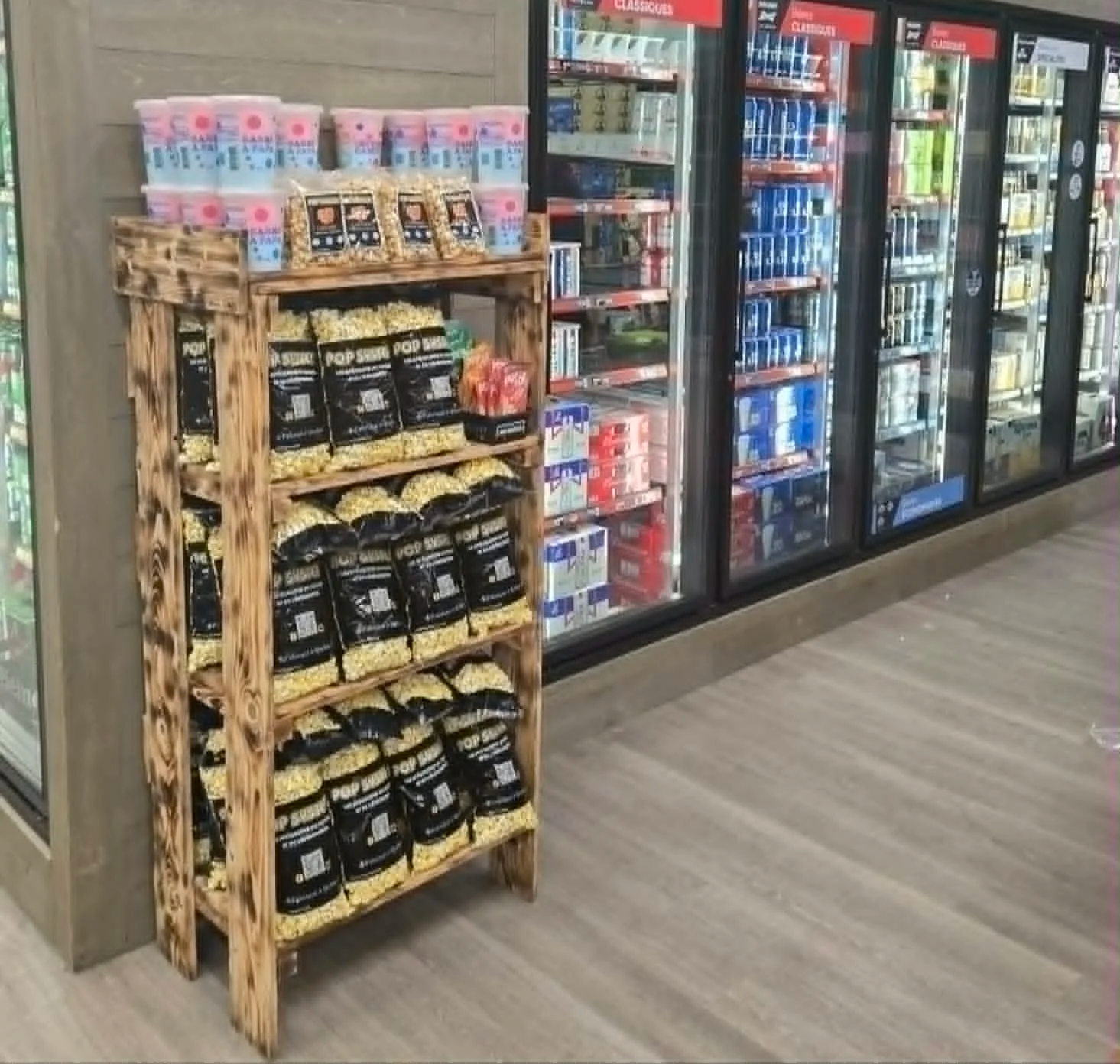 Sacs de popcorn Pop Système à l'Accommodation ChaLou