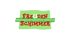 Freudenschimmer Logo mit rotem Text und hellem Hintergrund.