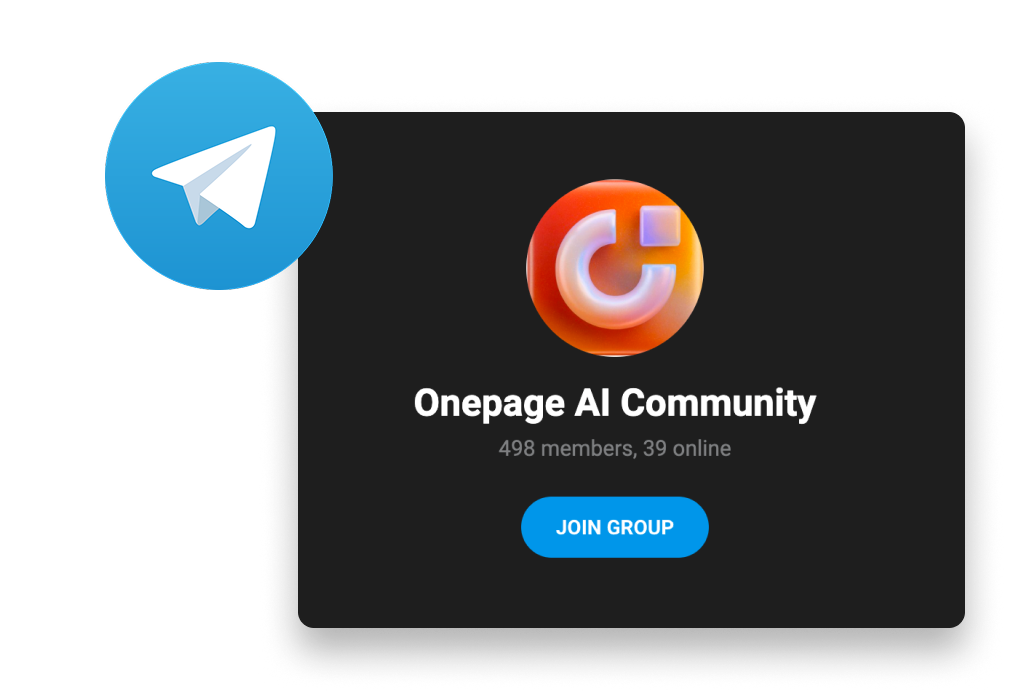 Optional: Komm in die Telegram-Gruppe