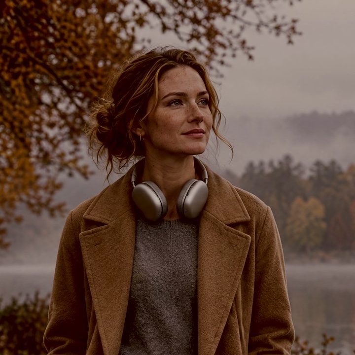 Lisa beim Spaziergang am See