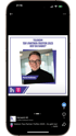 Herweck AG Telekom LinkedIn Beitrag mit Florian Ruttkamp.