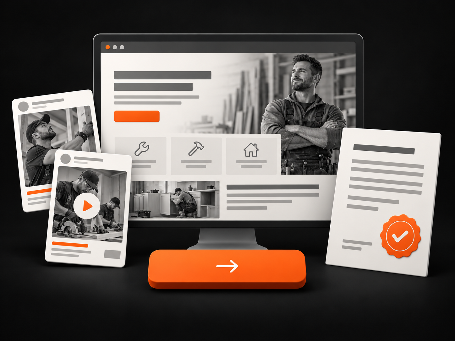 Platzhalter Bild: Creatives & Landingpage