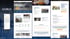 Vier Gorlo-Webseiten-Layouts, einschließlich Startseite, Kontaktformular, Team- und Stellenangebote.