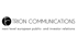 Logo von Trion Communications mit dem Text „next level european public- and investor relations“.