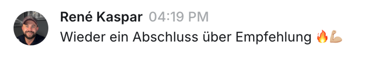Kundenergebnis aus dem Fitpreneur Collective