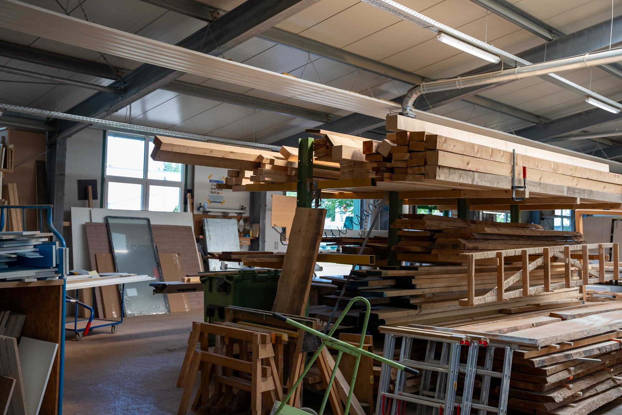 Werkstatt der Tischlerei Warrelmann in Ganderkesee