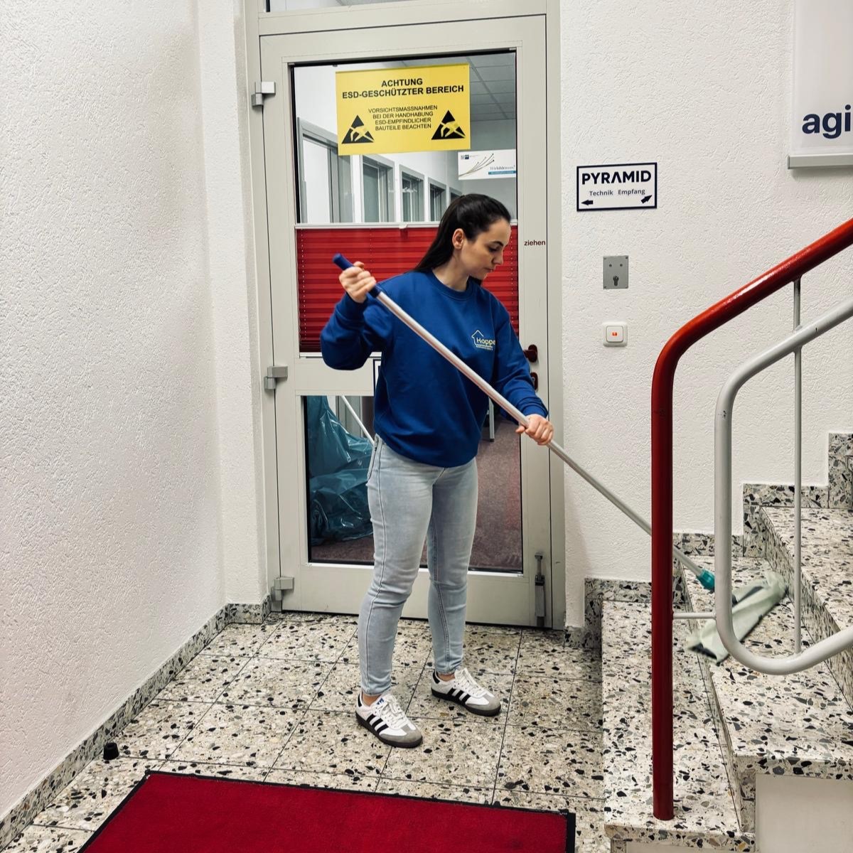 Treppenhausreinigung
