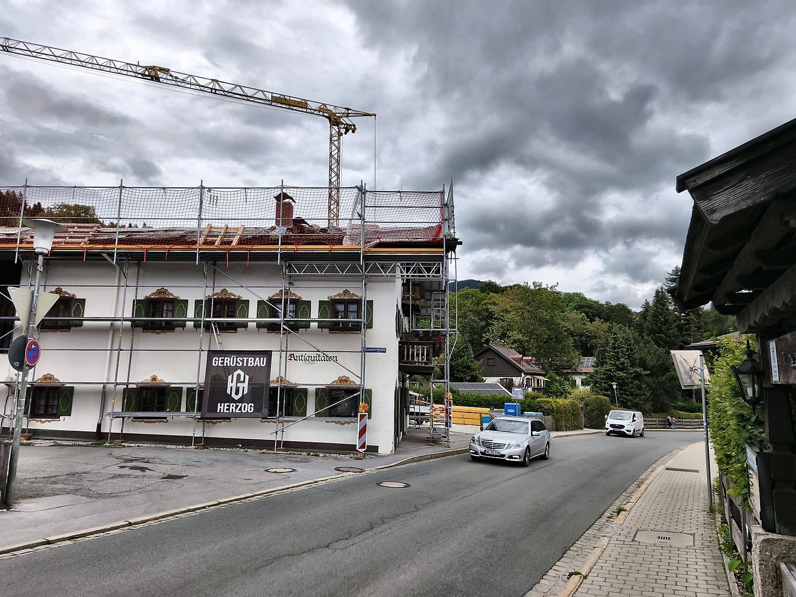 Altbau, Dachsanierung