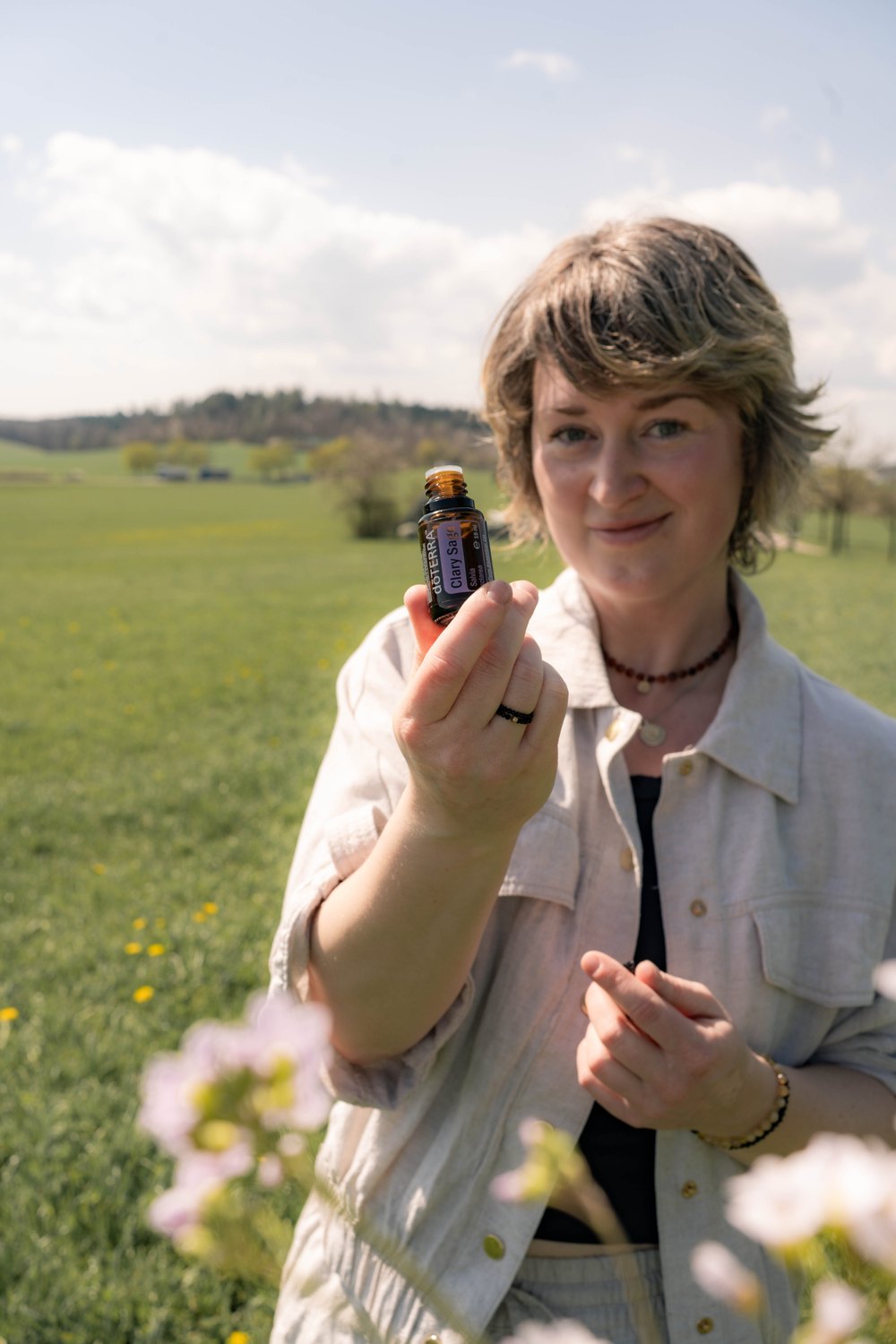 Felicitas Knapp, zertifizierte Ernährungsberaterin, Yoga-Lehrerin und Aromaberaterin