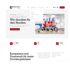 Homepage von BEISNER DRUCK mit Menüpunkten, "Wir drucken für den Norden" und Teamfoto.