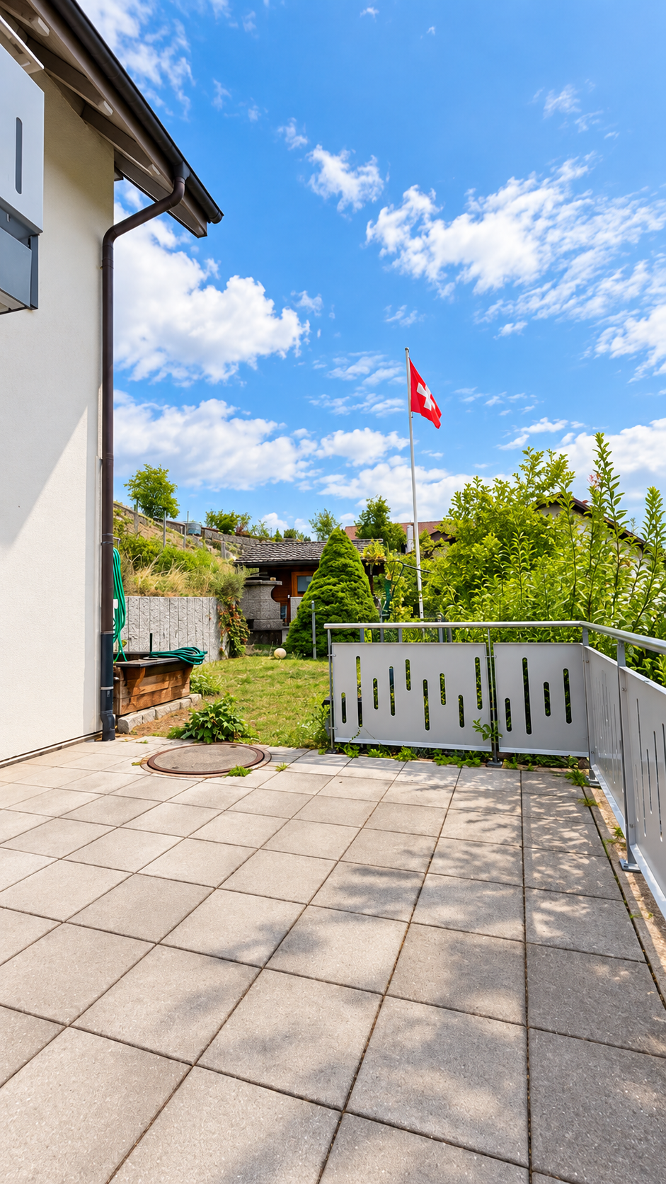 Aussenansicht mit Garten