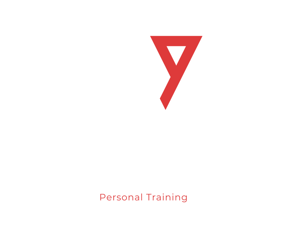 Logo mit Buchstaben V und P; Text "VINZENZ NIEBERLE Personal Training"