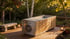 AI-Visualisierung eines Sauna-Prototyps auf einer Dachterrasse