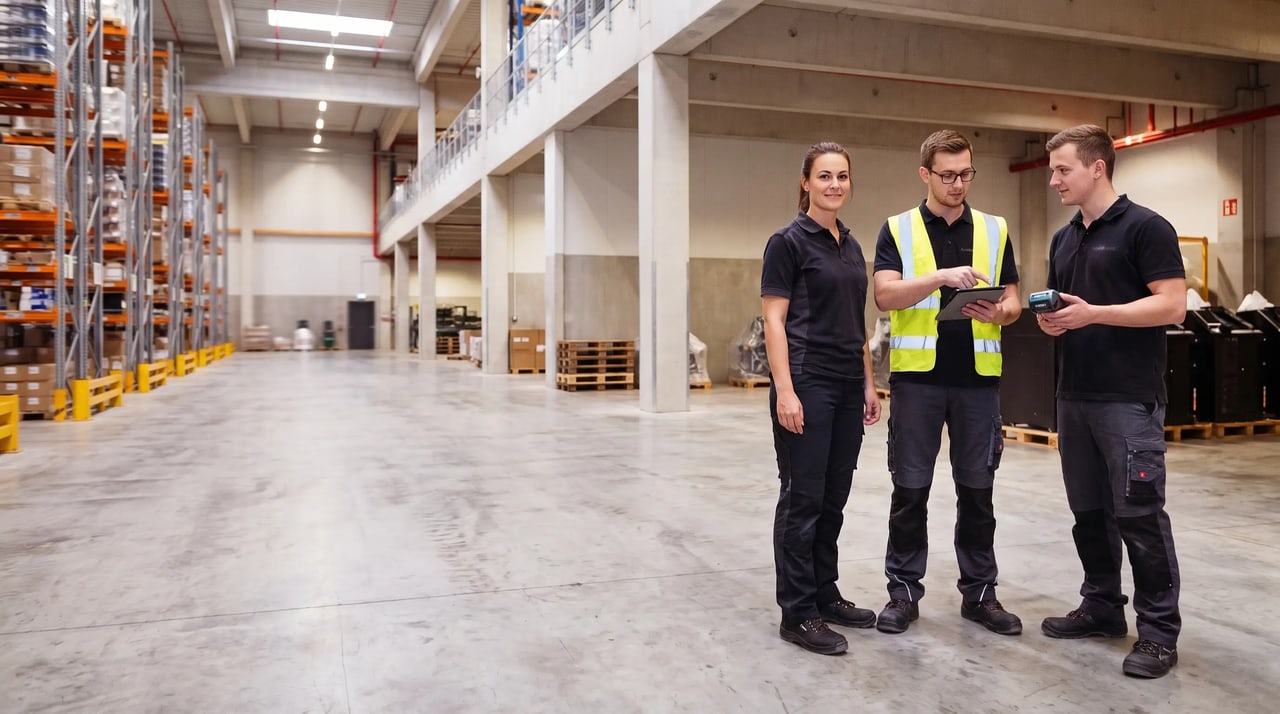Team von migrasys am Standort