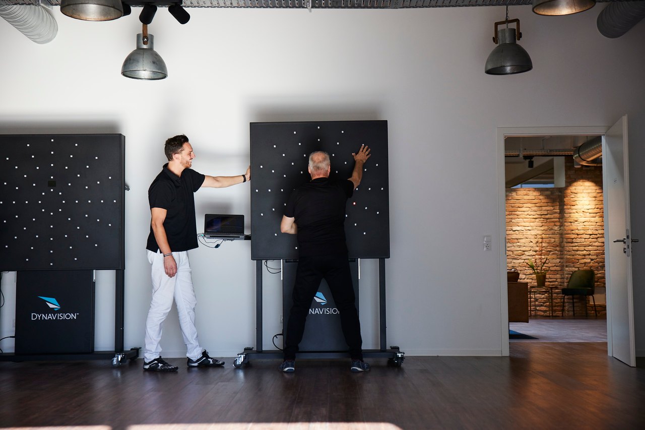 Neurotraining am Reaktionsboard