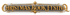 Gold ornate Christmas Book Festival logo with holiday stars on a black background.
