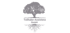 Logo der Teilhabe-Assistenz GmbH mit einem grauen Baum samt Wurzelwerk auf schwarzem Hintergrund.
